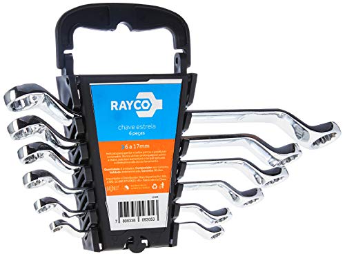 Rayco Jogo De Chave Estrela Kit C/ 6 Peças
