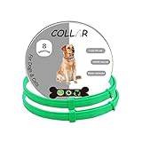 ❤ 【Servicio posventa 100% satisfecho】 Nos preocupamos por la salud de su perro tanto como usted. Los collares antipulgas para perros que estudiamos han sido probados en varios perros y los resultados son claros. Si encuentra que el efecto no es bueno después de la compra, contáctenos y le daremos un reembolso completo.