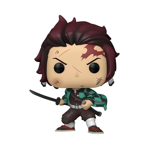 Funko Pop! & Tee: Demon Slayer, Tanjiro, (BL), Extra Large, (XL), T-Shirt, Clothes With Collectable Vinyl Figure, Gift Idea - Image 3