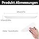 HAFRILY Türschwellenrampe Saugroboter für Alle Saugroboter Zubehör Flexible Rampe Saugroboter, Unterstütztes Klettern Heim Saugroboter Rampe (Weiß)