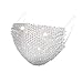 AmyGline Pailletten-Mundschutz mit Glitzer Diamant Glänzend Strass Mund-Nasen-Bedeckung Waschbar Wiederverwendbar Atmungsaktiv Gesichtsschutz Halstuch für Abend,Party