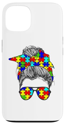 ���ǌ[������ Mom Accept Advocate Support Autism �X�}�z�P�[�X iPhone 13 �p