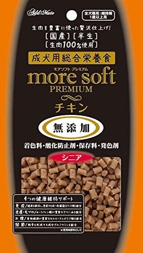 （まとめ買い）アドメイト more softプレミアム チキン シニア 60g 犬用フード 【×10】のサムネイル