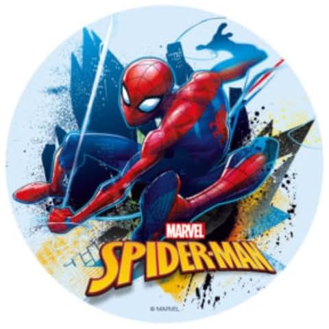 Dekora - Edible Paper Spiderman Cake Topper - 16 cm Cover