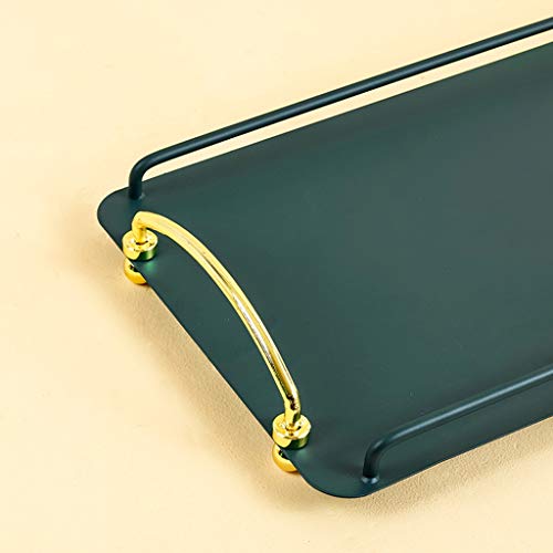 Organizador cosmético ZAW de hierro forjado negro para baño y cocina moderna 7