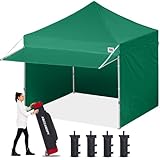 ABCCANOPY Ez Pop up Canopy Tent with Awning and...