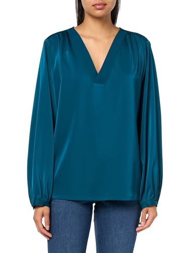 Chemisier à Manches Longues avec col en V Femme Calvin Klein vêtement mode chic
