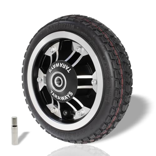 Taraways Dualtron Mini-Felge, doppelte Bremse, zweiteilig, Vorderrad mit MTB-Reifen