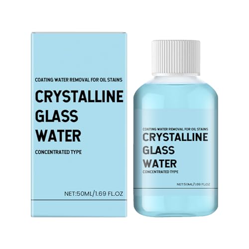qixeuoa Detergente per parabrezza, 50 ml, protezione anti-appannamento, rimozione pellicola per parabrezza auto, per automotive, pulizia dettaglio, cura del camion
