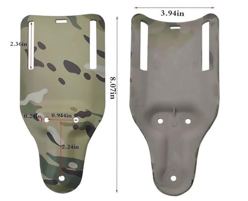 JFFCESTORE Adaptador de perna de queda atualizado, adaptador de coldre de passeio médio-baixo, supor