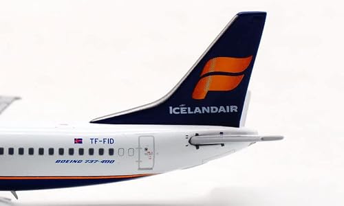 Jc Wings Iceland Air For Boeing 737-400 Tf-Fid 1/400 Diecast Aircraft Pre-Builded Model #TOP5
