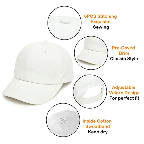 SEAUR Boné de beisebol infantil lavado boné de beisebol boné de beisebol ajustável boné de beisebol