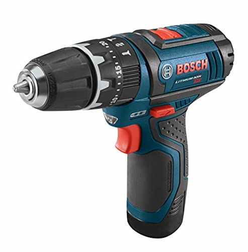 Bosch Ps130-2A 12-Volt Lithium-Ion Ultra-Compact Hammer Drill/Driver Kit, 3/8-Inch , Blue #TOP1