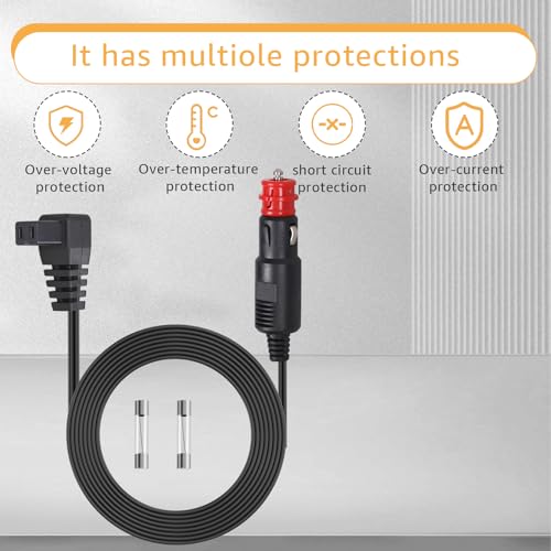 12V Car Refrigerator DC Power Cord