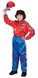 Aeromax Jr. Champion Racing Suit with Embroidered Cap, Size 4/6