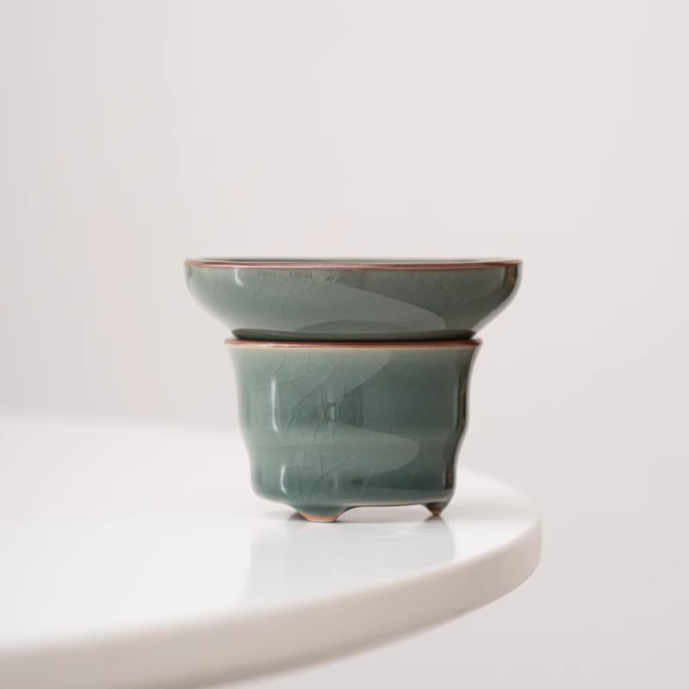 8.3cm Tea Making Separator Tea Strainer Filter Ceramic Tea Set Accessories