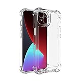 High end 14 ProMax Phone case - Simple, Drop Resistant, Transparent Silicone Soft case with Four Cor