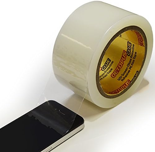 Octopus Glueยฎ LCD Screen Glass Protective Adhesive PE (Polyethylene) Film Tape 550-55mm x 100M (2.17in X 328ft)