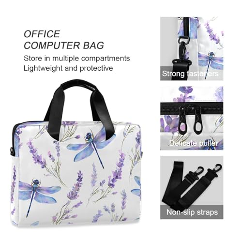 Funda para portátil ALAZA Dragonfly morada 13-15.6 pulg miniatura 6