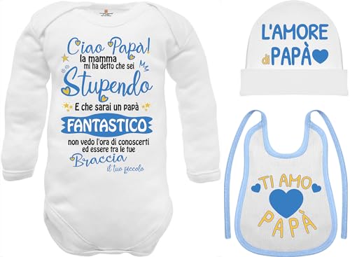 Body bébé annonce naissance grands-parents : coton qualitatif