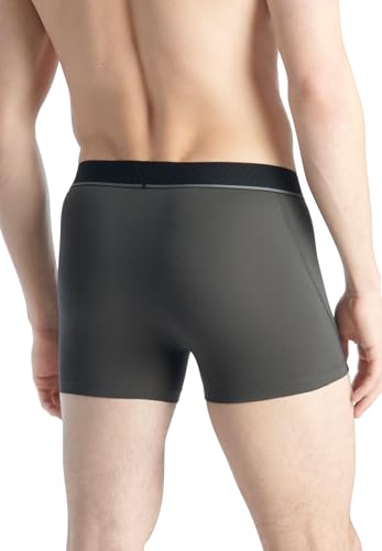 Adidas Herren UnterwäSche Boxershorts 3Er Pack-Trunk (3Pk) -Active Micro Flex Eco Intimo, Assorted_4Am014, Xxl Uomo - 4