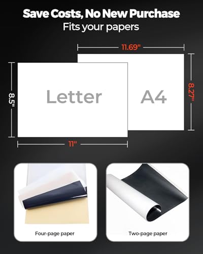 MUNBYN Tattoo Stencil Printer ITP05, Wireless Thermal Tattoo Printer with 20 Transfer Papers, Compatible with Android and iOS Phone/Tablet & PC, Tattoo Printers for Tattoo Artists & Beginners (Black)