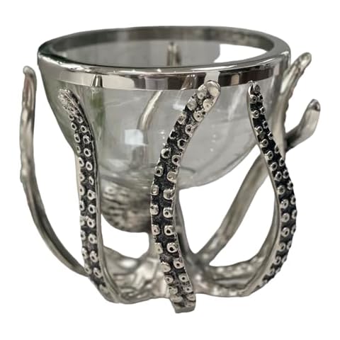 Loft 1850 Silver Octopus Bowl Stand Cover