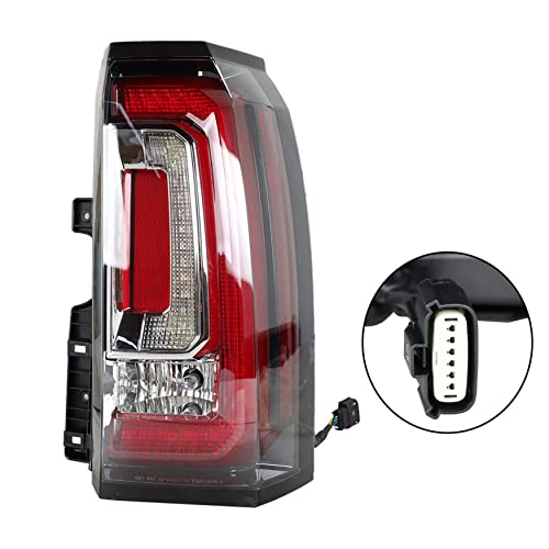 Wflnhb Rh & Lh Tail Lights Assembly Replacement For Gmc Yukon/Yukon Xl 2015-2020 Driver And Passenger Side Rear Brake Lamps With Bulb 84536242 84536243 #TOP1