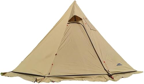 Vilemoon Tipi - Tienda de campaña caliente con gato ignífugo para tubos de combustión, 2 3 personas, ligera, tiendas de campaña tipi para equipo
