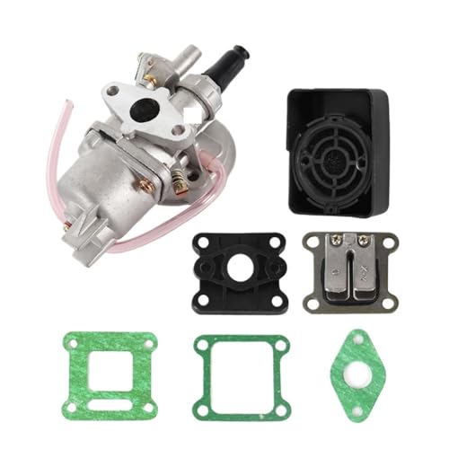 Carburador de 47cc y 49cc con kit de válvula de lengüeta para mini moto de cross 1