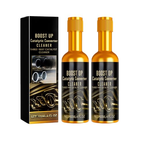 AIIONP Catalytic Converter Cleaner, Auto Parts Engine Cleaner, Exhaust System Pipe Carbon Removal Cleaners Treatment Additive Oil for Gas and Diesel Car (2)