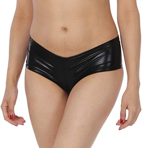 XES Panty Wetlook-Stylish Black (S / 34-36)
