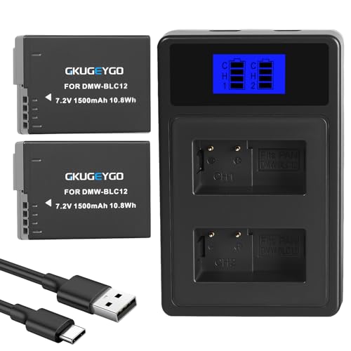 GKUGEYGO DMW-BLC12 Dual Charger