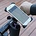 Segway Ninebot Attachable Phone Mount for MAX/ES2/ES4/E22/ES1L Kick Scooters, 360 degree Rotatable Adjustable, Black