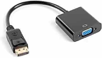 Lanberg HDMI Auf VGA Adapter + Audiokabel – Schwarz, Full HD – Für Monitor & PC