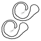 Ipetboom Zipper für Reißverschluss Leichter Reißverschlussanhänger aus Legierung Praktischer Reißverschluss Schieber für Kleider 2 Stück für Kleiderläden