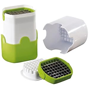 Kitchen Artist Cuts Vegetables