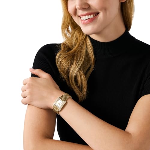 Michael Kors Women's Watch, Emery Three-Hand Gold-Tone Stainless Steel Watch for Women by Michael Kors - Used condition - Image 5