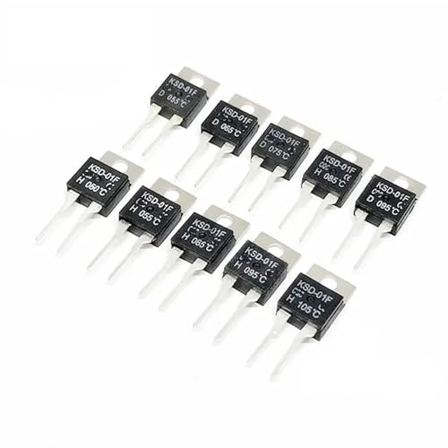 Protege tus circuitos con el interruptor térmico KSD-01F JUC-31F TO220 normalmente abierto 75C
