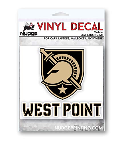 Image of West Point Sticker US Military Academy Army Decal Black Knights Heavy-Duty Waterproof Decal for Cars, Windows, Laptops, Water Bottles, and Coolers (Primary Logo)