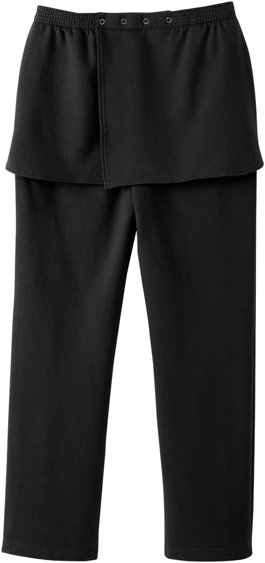 Women’s Assisted Dressing Adaptive Open-Back Fleece Pant - Image 3