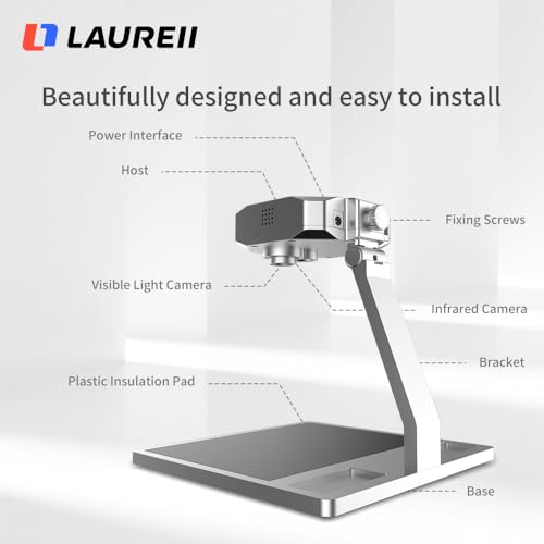 LAUREII IIT ShortCam Thermal Imaging Analyzer,PCB Infrared Camera,PCB Circuit Board Fault Diagnostic Temperature Desktop Thermal Camera - Thumbnail 6