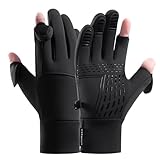 [Azarxis] 防寒手袋 グローブ 冬 裏起毛 保温 防風 防撥水 タッチパネル対応 自転車 登山 サイクリング スキー スノボー スケート バイク メンズ レーディス