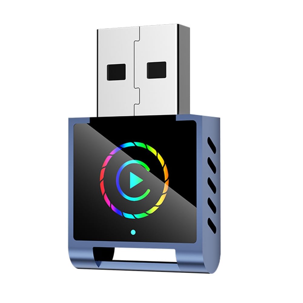 Adaptador CarPlay y Android Auto inalámbrico Jnchdghwa dongle USB para coche 8