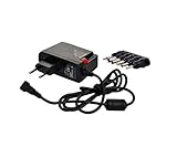 Solight Universal Netzteil 600ma, Stabilisiert, Austauschbare Stecker, Elektrische Haushaltsgeräte, Stromversorgung, Universal-Adapter, Da 24