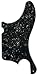 Pickguard Guitar Parts For Fender Tele La Cabronita Mexican Guitar (4 Ply Black Pearl)