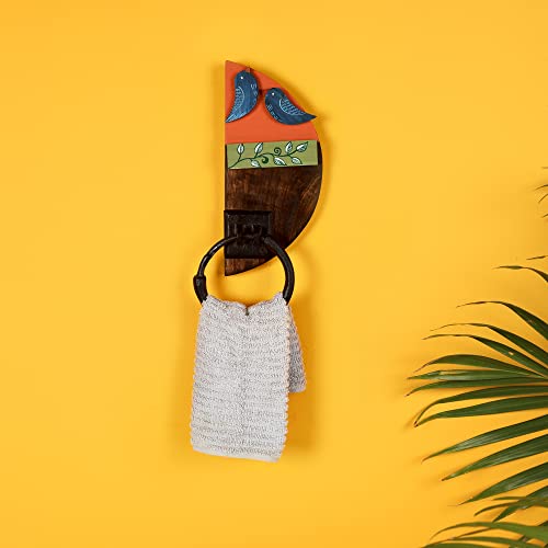 Image of Love Birds Towel Hanger (4.5X.5x11.5)