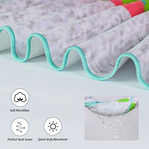 Microfiber Beach Towel,Sand Free Beach Towel 30"X60", Dinosaur Pattern Travel Towel For Kids, Super Absorbent & Quick Dry Beach Towel For Travelling, Swimming,Bath Beach Pool #TOP3