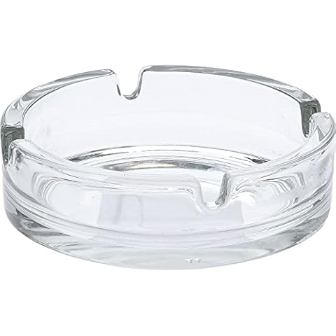 Abrus® Decorative Glass Ashtray for Smokers Cover