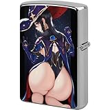 アニメ風 ZIPPO金属製 おしゃれ 美しい 原神 モナ ビキニ 水着 用 入れ 防錆 全面保護 たばこ用具 喫煙具アニメ愛好者,アニメ好き 喫煙アクセサリー グッズ 交換用外側 傷から を全面保護